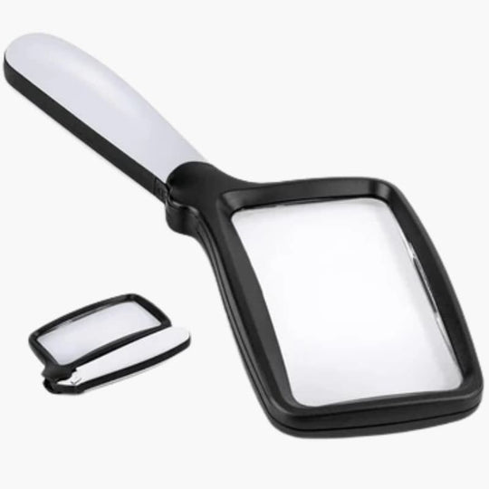 Reading Magnifier - LED Light - Portable Design