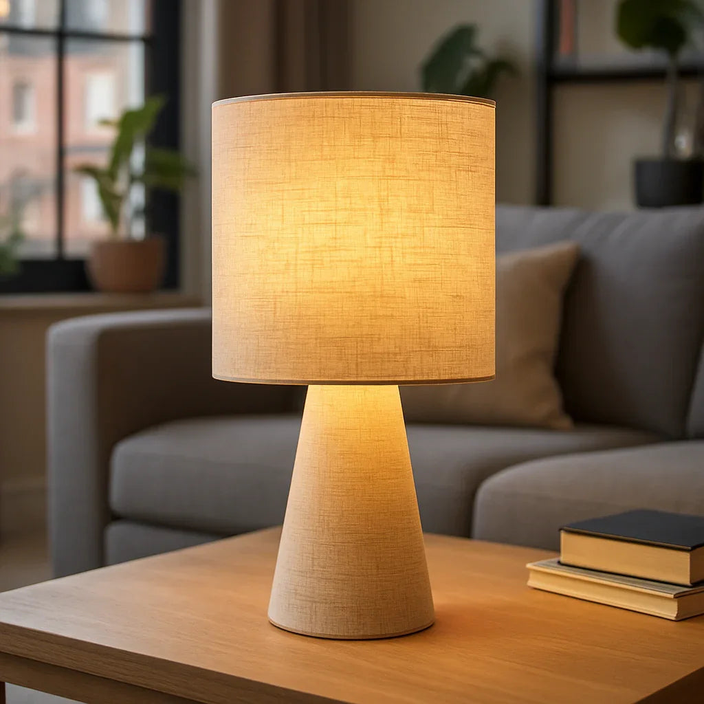 The Terra Linen Lamp - Solvike